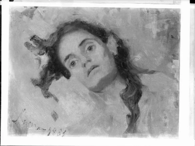 Emilio Longoni - Donna malata (Consunzione o Agonia)